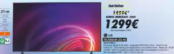 Blanc Brun Lg téléviseur led 4k offre