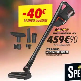 Blanc Brun Miele aspirateur balai offre