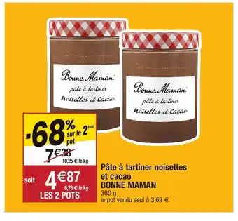 Migros Pâte à tartiner noisettes et cacao offre