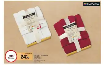 Intermarché Domédia coffret peignoir offre