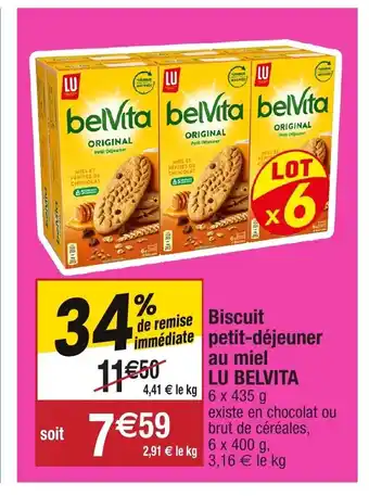Migros Biscuit petit-déjeuner au miel offre