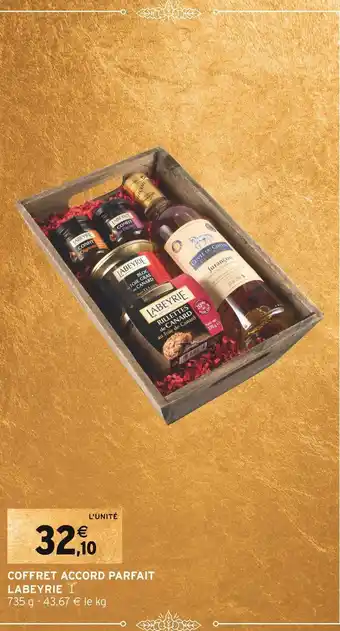 Intermarché Labeyrie coffret accord parfait offre