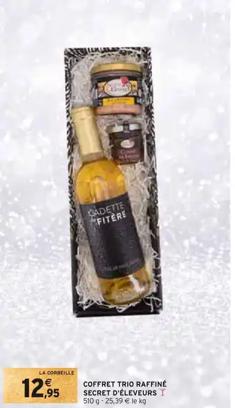 Secret d'éleveurs coffret trio raffiné