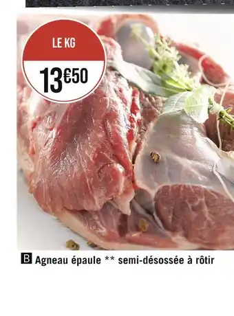 Casino Supermarchés Agneau épaule semi-désossée à rôtir offre