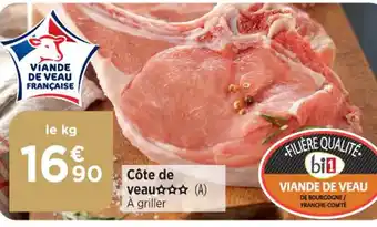Bi1 Côte de veau offre