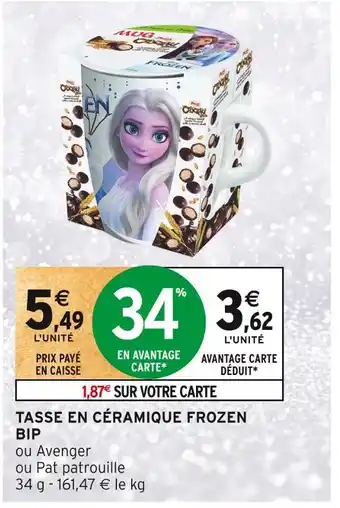 Bip tasse en céramique frozen