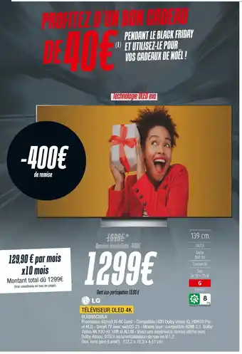 Proxi Confort Lg téléviseur oled 4k offre
