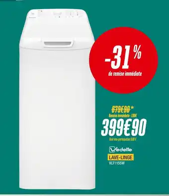 Proxi Confort Vedette lave-linge offre