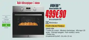 Proxi Confort Electrolux four encastrable offre