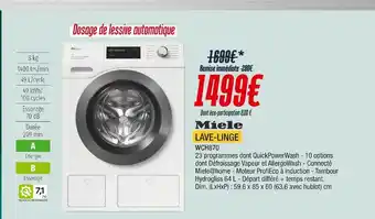 Miele lave-linge