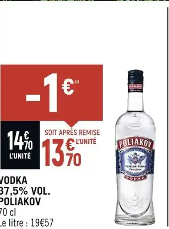 Petit Casino Poliakov vodka 37,5% vol offre
