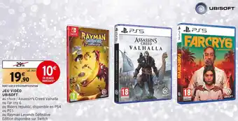 Intermarché Ubisoft jeu vidéo offre
