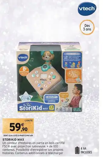 Vtech storikid max