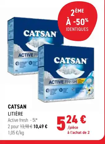 Tom&Co CATSAN LITIÈRE offre