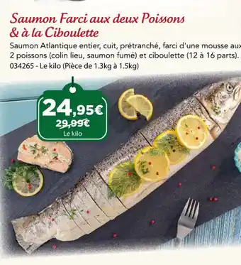 Gel 2000 Saumon Farci aux deux Poissons offre