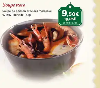 Gel 2000 Soupe ttoro offre