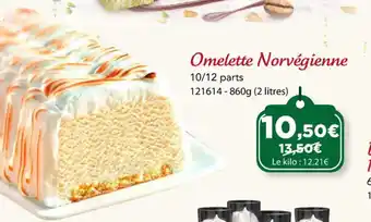 Gel 2000 Omelette Norvégienne offre
