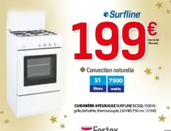 CUISINIĂRE 4 FEUX/GAZ
