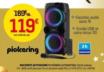 BUT ENCEINTE AUTONOME offre