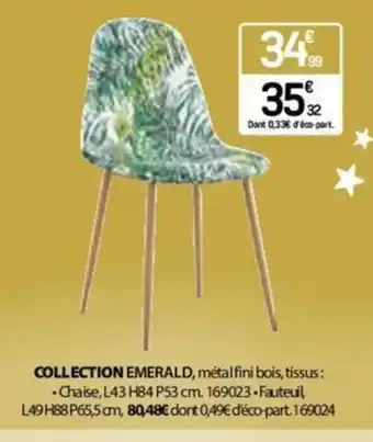BUT COLLECTION EMERALD offre