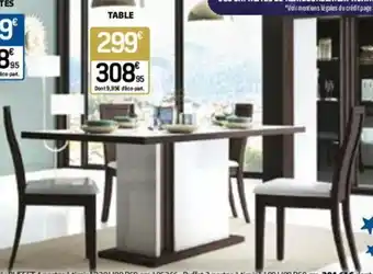 BUT TABLE offre