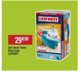 Set clean twist mop ergo