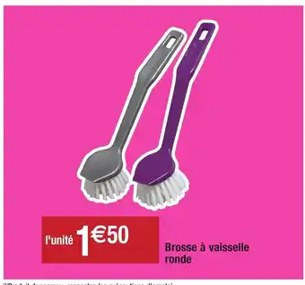 Migros Brosse à vaisselle ronde offre