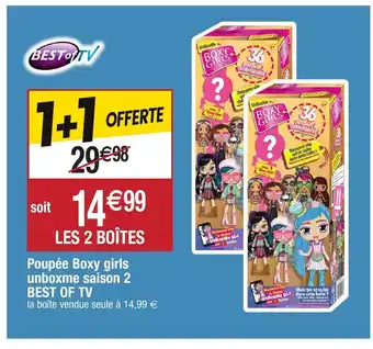Poupée boxy girls unboxme saison 2 bets of tv
