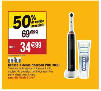 Brosse à dents charbon