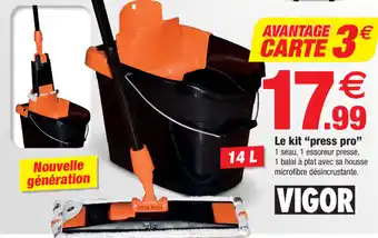 Bazarland Le kit "press pro" offre