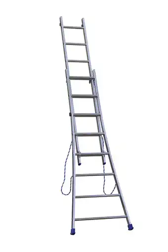 Brico Cash Echelle transformable 2 plans de 8 échelons - 3,70m offre