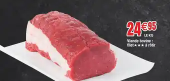 Cora x Carrefour Viande bovine : filet à rôtir offre