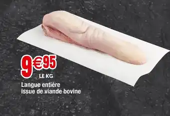 Cora x Carrefour Langue entière issue de viande bovine offre