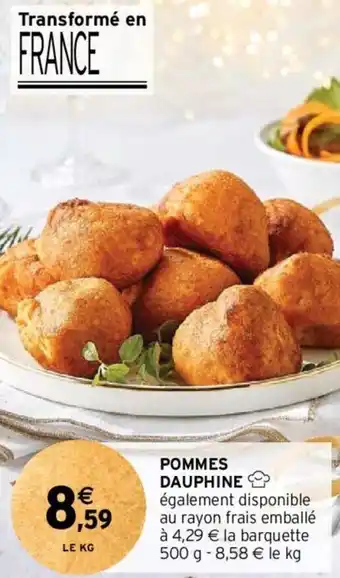 Intermarché POMMES DAUPHINE offre