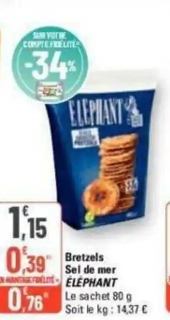 Bretzels Sel de met ELEPHANT
