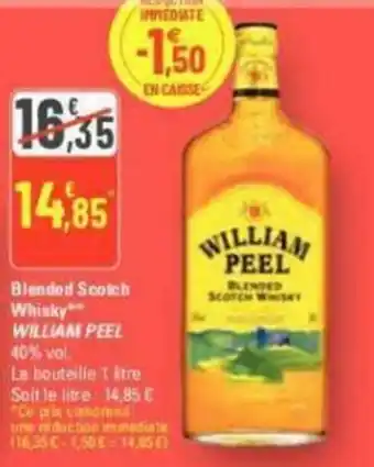 G20 Blended Scotch Whisky WILLIAM PEEL 40% vol. offre