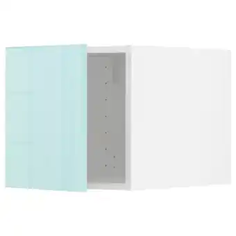 IKEA Metod surmeuble, blanc järsta/brillant turquoise clair, 40x40 cm offre