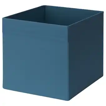 IKEA Dröna rangement tissu, bleu foncé, 33x38x33 cm offre