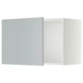 IKEA Metod rangement mural, blanc/veddinge gris, 60x40 cm offre