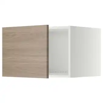 IKEA Metod surmeuble réfr/cong, blanc/brokhult gris clair, 60x40 cm offre