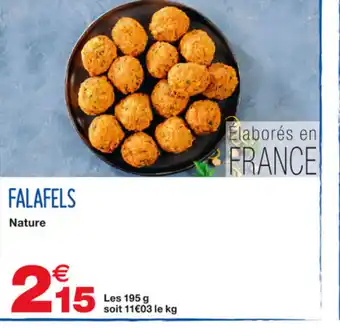 Grand Frais Falafels offre