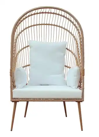 Jardiland Fauteuil pompadour l.69 x l.83 x h.136 cm offre