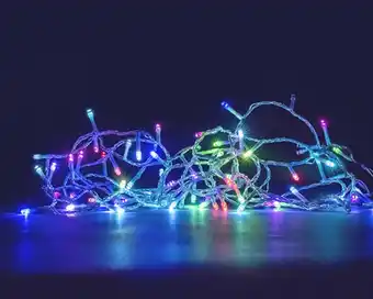 Jardiland Blachère illumination - guirlande flicker light led l.1600 cm offre