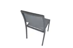 Jardiland Chaise haby anthracite - l.56 x l.49 x h.83,5 cm offre