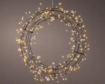 Jardiland Luminéo - micro led cercle lumineux à suspendre ø.38 cm offre