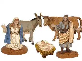 Jardiland Oliver - figurines nativité set de 5 personnages h.10 cm offre