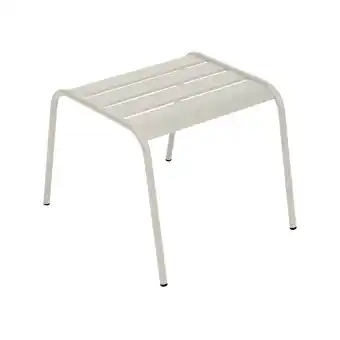 Jardiland Table basse de jardin fermob monceau - gris argile offre