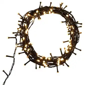 Jardiland Guirlande flicker light avec 64 leds blanc chaud l.5 m offre