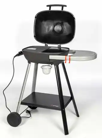 Jardiland Barbecue voltiz électrique et plancha l.87 x l.50,5 x h. 93 cm offre