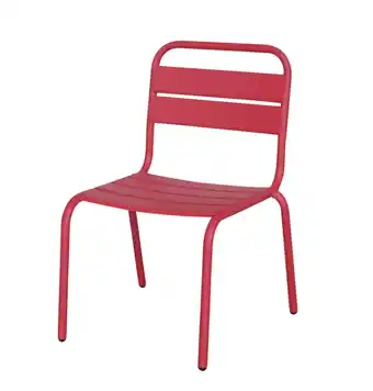 Jardiland Chaise lutin rouge l.38 x l.42 x h.56 cm offre